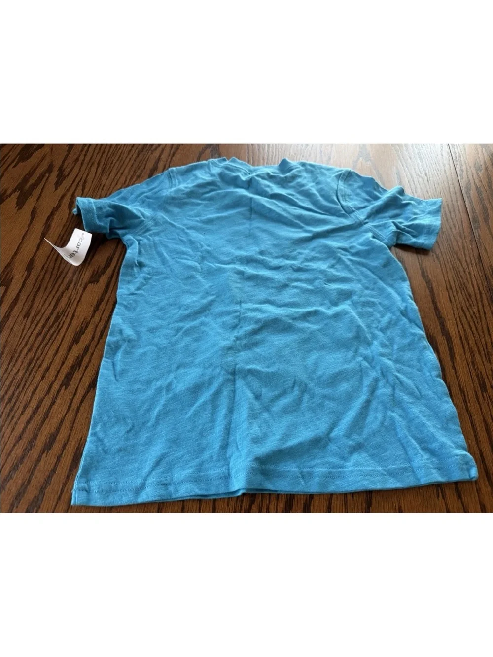 NWT Boys Size 6 Carters Blue Shark Short Sleeve Tee Shirt Tshirt Ocean Sharks